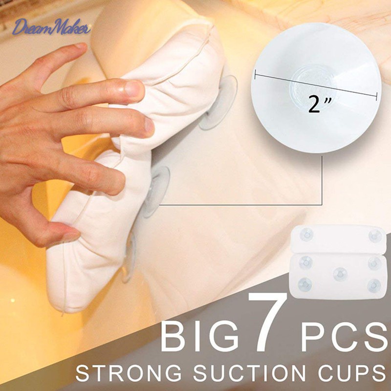 Original Spa Bath Pillow Features Powerful Gripping Technology Comfortable Soft Large