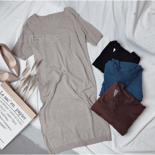 Váy cổ tim 3 màu dành cho nữ