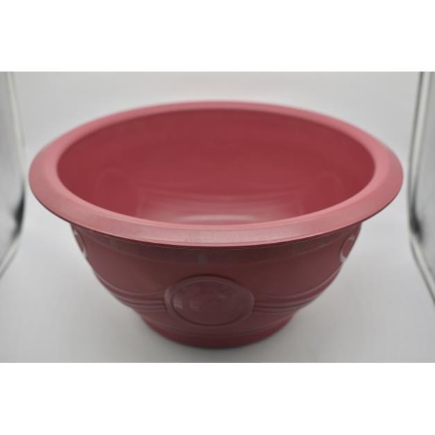 Combo 5 Chậu Không Khoan Lỗ phi 48CM màu đỏ chậu trồng sen nước, trồng hoa súng