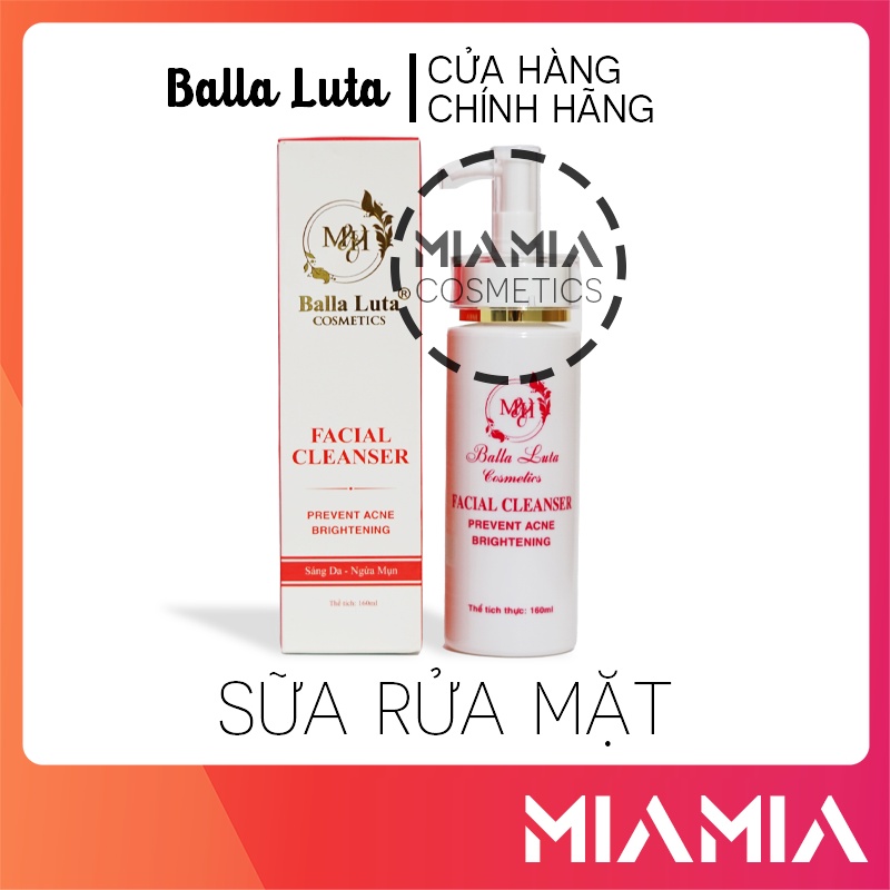 Sữa Rửa Mặt Balla Luta chính hãng - Làm sạch da, giữ ẩm, ngừa mụn, sáng da - 893614400185