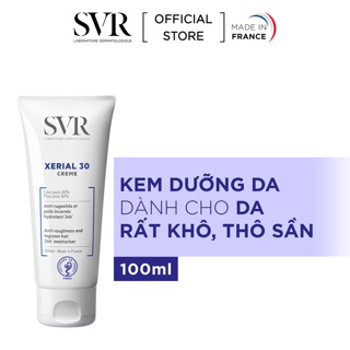 Kem dưỡng da, giữ ẩm dành cho da rất khô và da thô sần SVR XERIAL 30 Creme 100ml