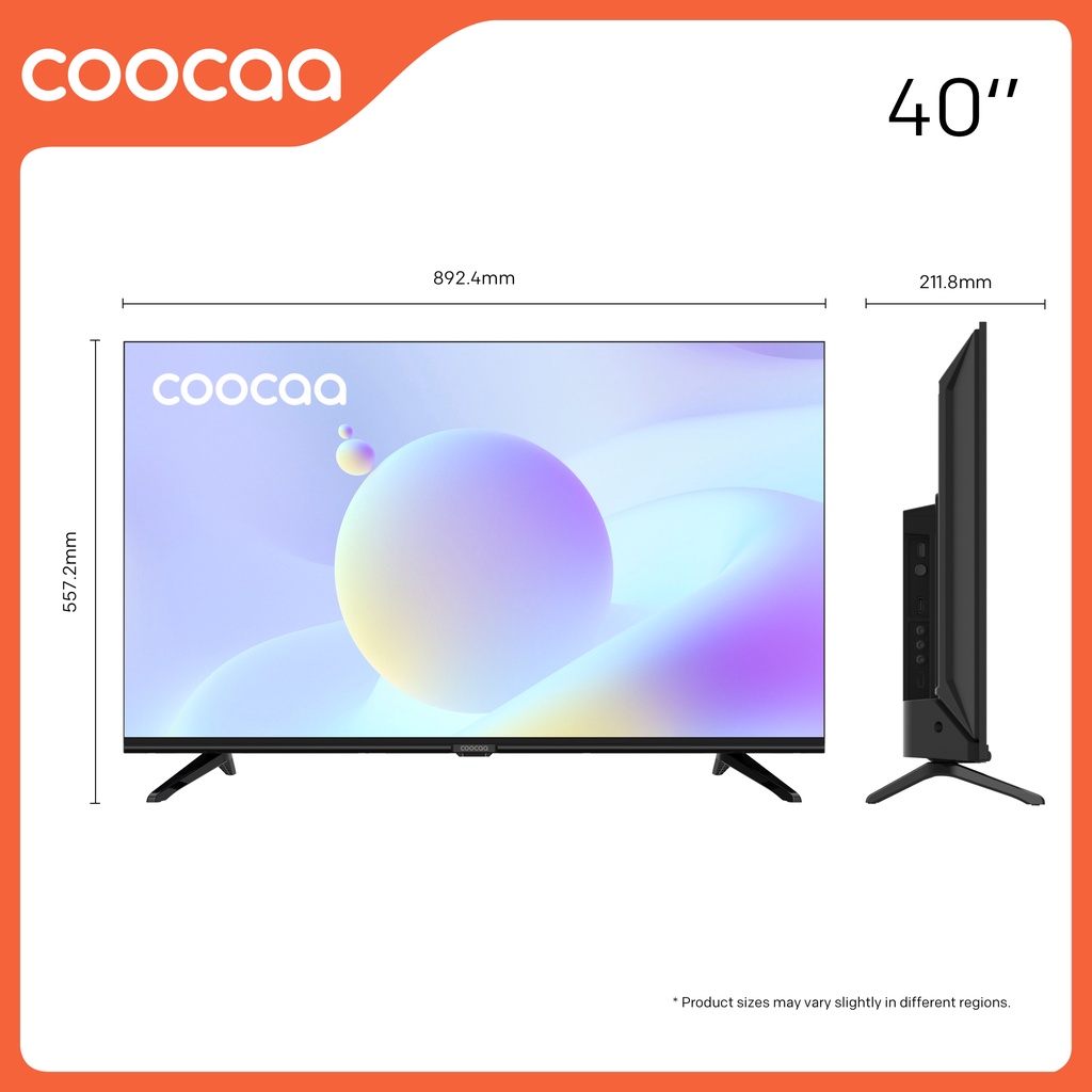 Smart Google Tivi Full HD Coocaa 40 Inch Tivi - Model 40Z72 - Miễn phí lắp đặt