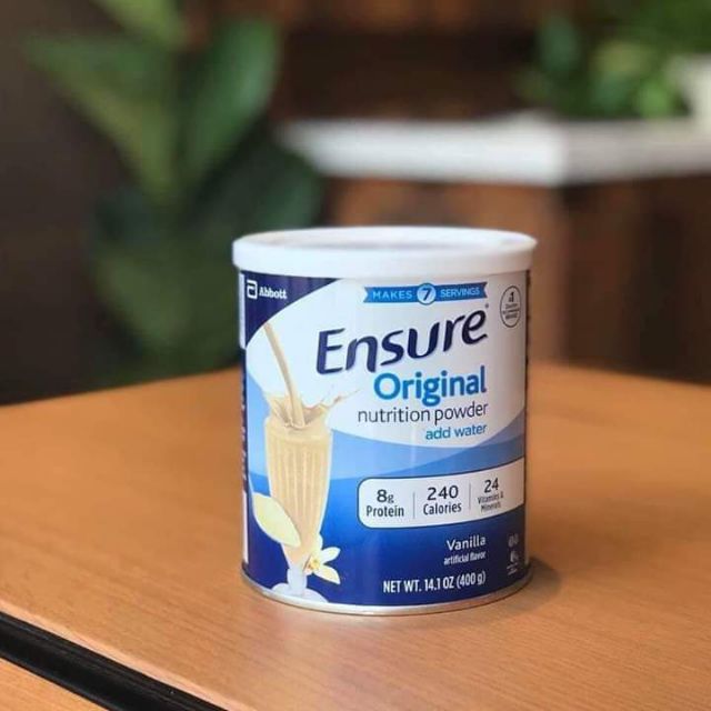 Sữa Ensure Mỹ 400g ( mẫu mới)
🥛 🥛 🥛 Hiệu quả khi uống sữa Ensure Original Nutrition Powder