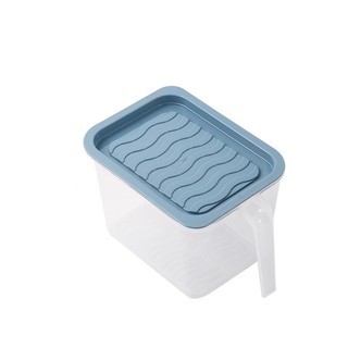 Hộp Nhựa Đựng Thực Phẩm Tủ Lạnh 1L, Hộp Bảo Quản Thực Phẩm Trong Suốt Có Nắp Đậy
