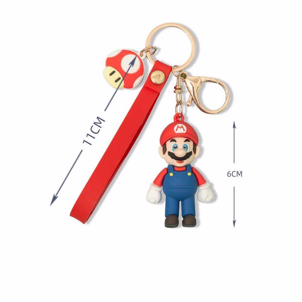 Móc Khóa Hình Búp Bê Game Super Mario Dễ Thương