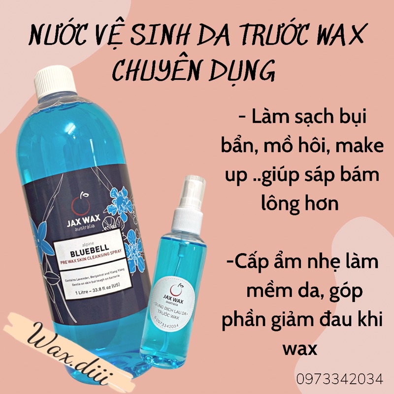 [CHAI FULL] NƯỚC LAU DA-OIL LAU SÁP-LOTION DƯỠNG SAU WAX