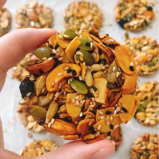 bánh hạt dinh dưỡng ăn kiêng keto giảm cân 500gr