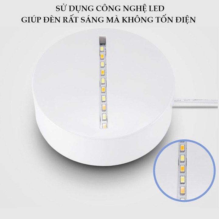 Đèn Trang Trí Phòng 3D  Đèn Ngủ Để Bàn Mika LED Cao Cấp Làm Quà Tặng Cực Ý Nghĩa (Hình Ngẫu Nhiên)