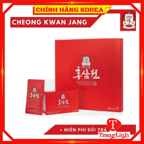 Nước hồng sâm KGC chính phủ, hộp 30 gói - Nước sâm Won Cheong Kwan Jang - tranglinhkorea