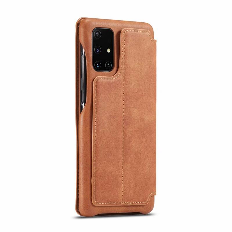 Bao Da Điện Thoại Nắp Lật Từ Tính Có Ngăn Đựng Thẻ Tích Hợp Giá Đỡ Cho Samsung Galaxy A21S A52 A52S A53 A54 A72 A31 A51 A71