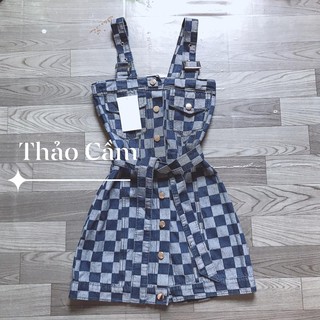 Váy bò body lv kèm đai