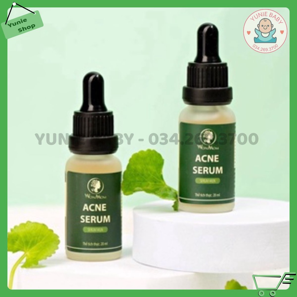 Ance Serum Ngăn Ngừa Mụn - Dưỡng Da - Cấp Ẩm Cho Bầu Và Sau Sinh WonMom - 20ml