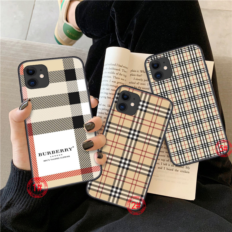 BURBERRY Ốp ĐiệN ThoạI HọA TiếT Quả Việt QuấT Cho iPhone 5 5S SE 2020 6 6S  7 8 Plus X 24A | Shopee Việt Nam