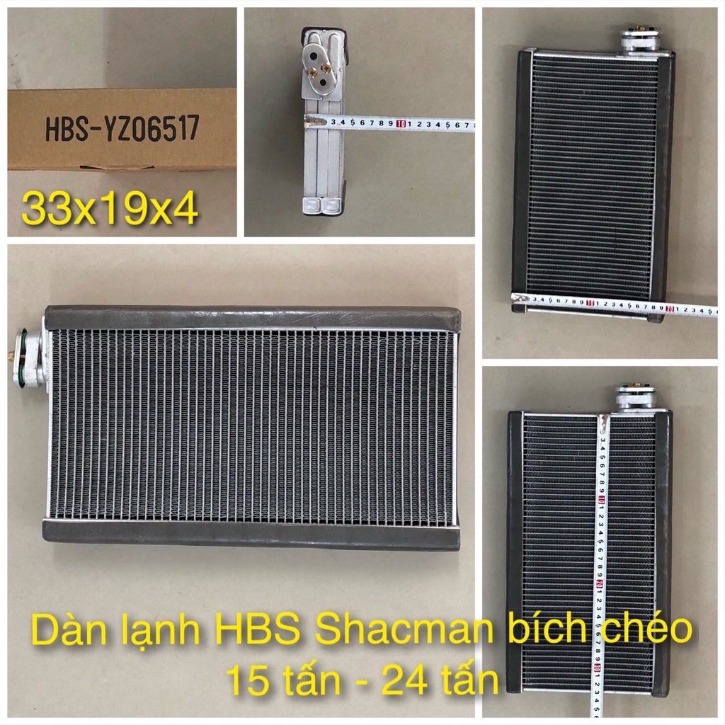 VẬT TƯ ĐIỆN LẠNH ACVISA - Dàn lạnh HBS xe tải các dòng xe Shacman / xe Benz