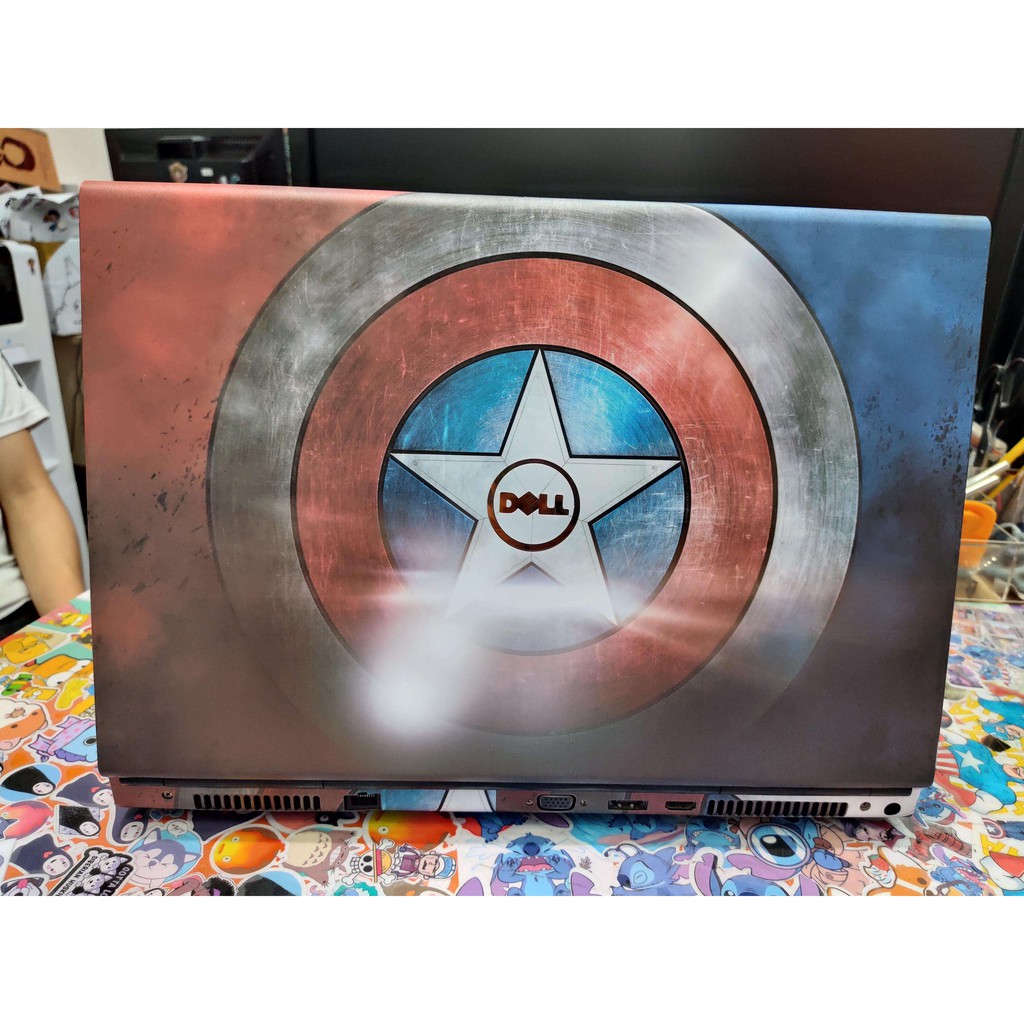 Decal Skin dán Laptop mẫu Captain