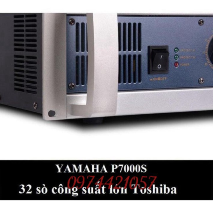 Cục đẩy công suất Yamaha P7000S cao cấp, chuyên dùng cho dàn âm thanh sân khấu, phòng karaoke