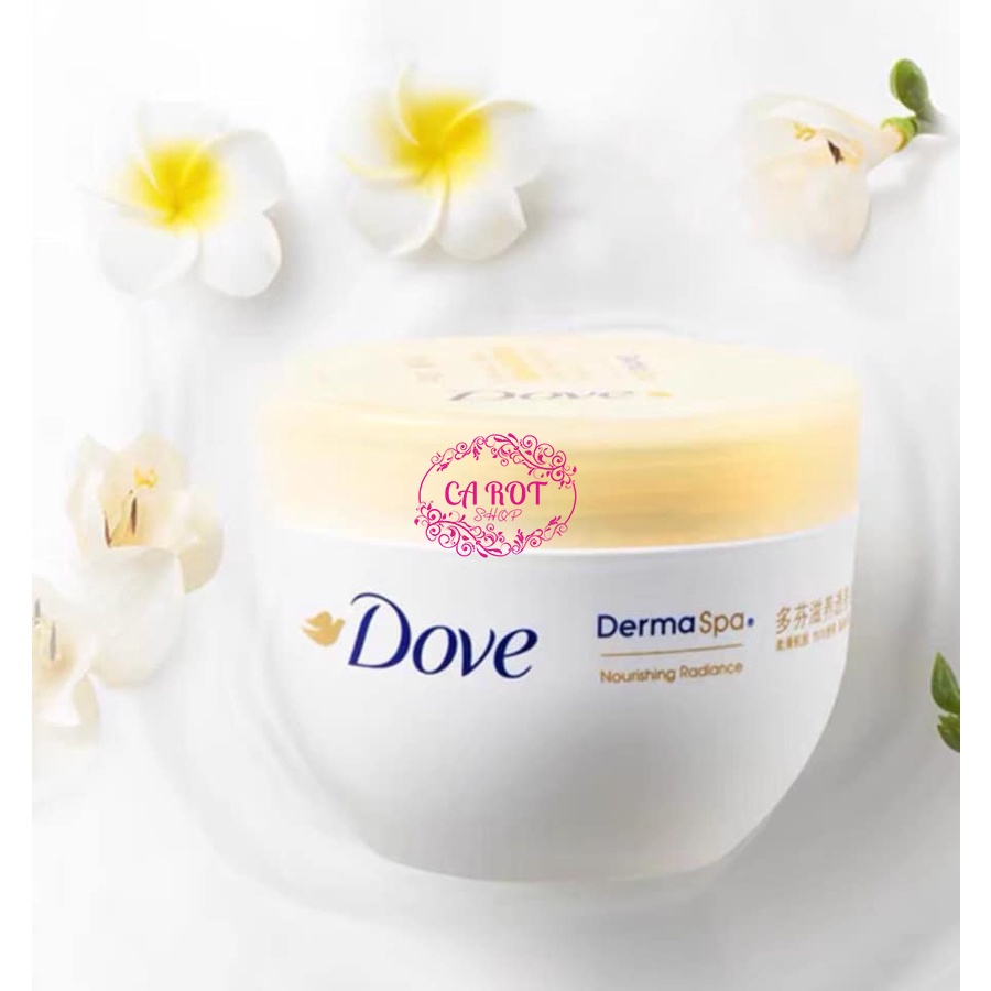 Sữa dưỡng thể dưỡng ẩm và làm sáng da Dove Derma Spa Nourishing Radiance