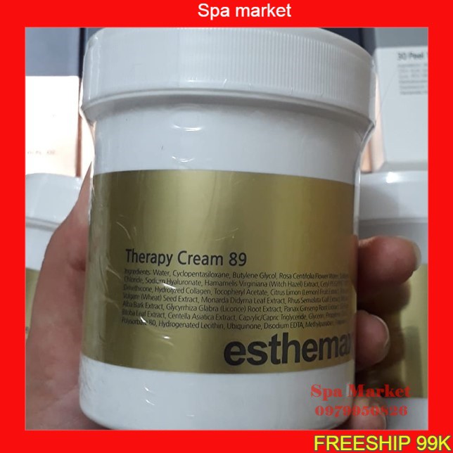 [Hàng Chuẩn] Kem dưỡng ẩm Esthemax dùng cho tất cả loại da thanh lọc và thải độc da hũ 225g