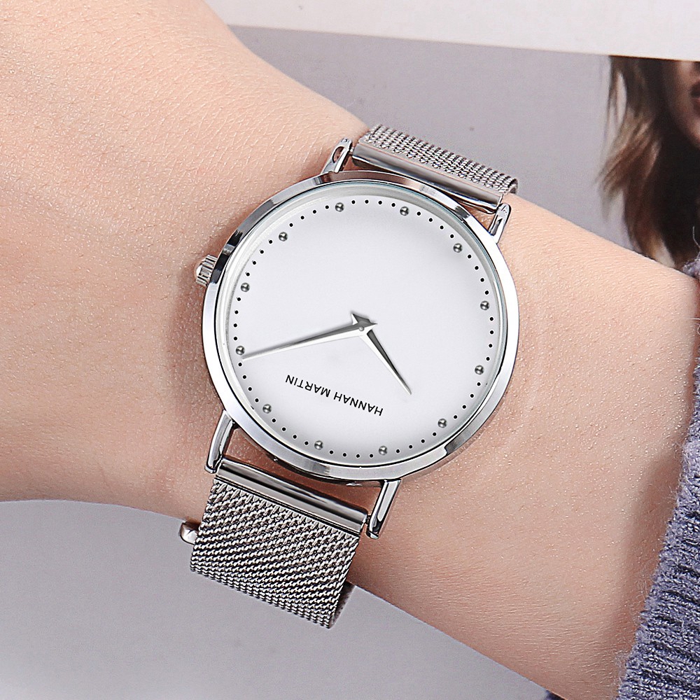 Đồng Hồ Nữ Hannah Martin Thời Trang Sang Trọng Womens Watches MD36