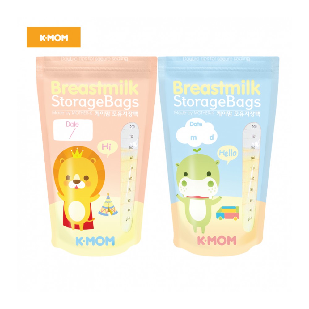 Túi trữ sữa K-Mom Hàn Quốc (200ml)