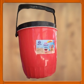 Phích đá tròn, thùng đá tròn 10L Việt Nhật D26*R18*C29.2cm