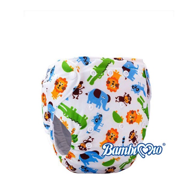 TẢ VẢI SIZE M( Ban ngày) cho bé 3-16kg - Bambimio- zoo