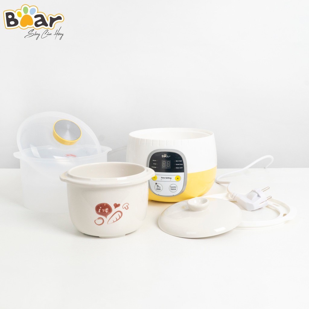 Nồi chưng yến Bear 0.8L