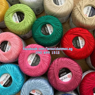 Combo 10 cuộn Sợi VIOLET Thổ Nhĩ Kỳ