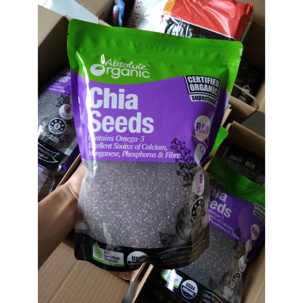 Chia Úc Seed Organic cao cấp 1kg - sản phẩm tuyệt vời đến từ thiên nhiên