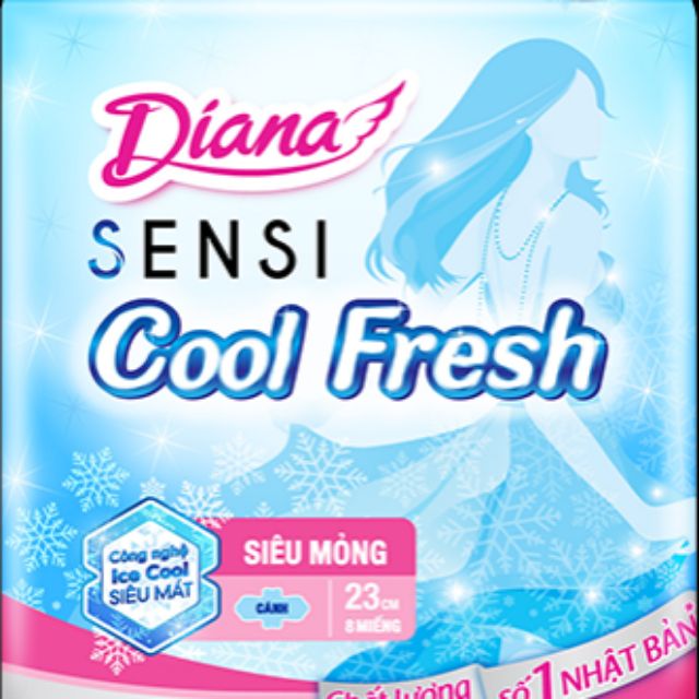 6 gói Diana Sensi Cool Fresh 115k.