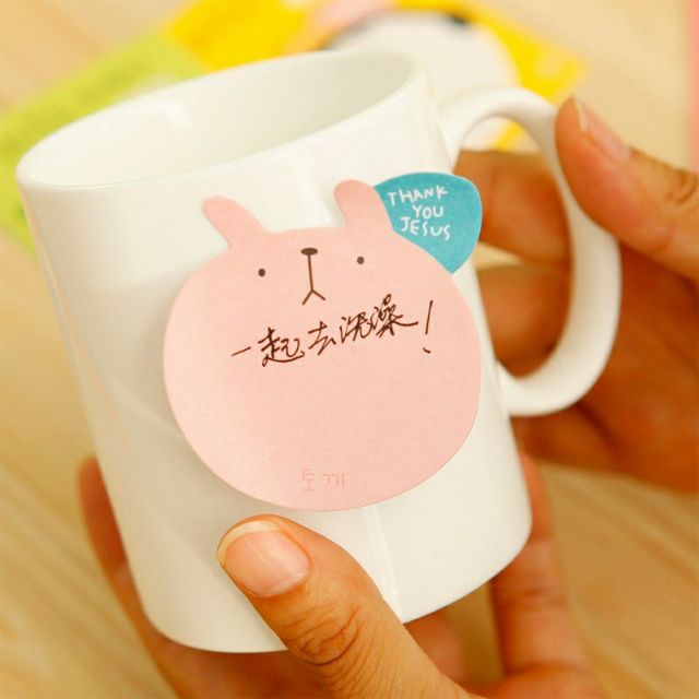 Tổng Hợp Giấy ghi chú note hoạt hình đáng yêu