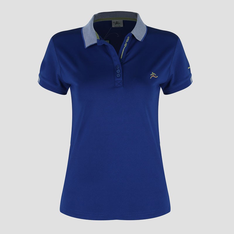 Áo Thun Nữ Cổ Dệt Sọc Colo CL2525256