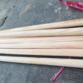 Thanh gỗ tròn phi 2cm dài 1m bằng gỗ thông