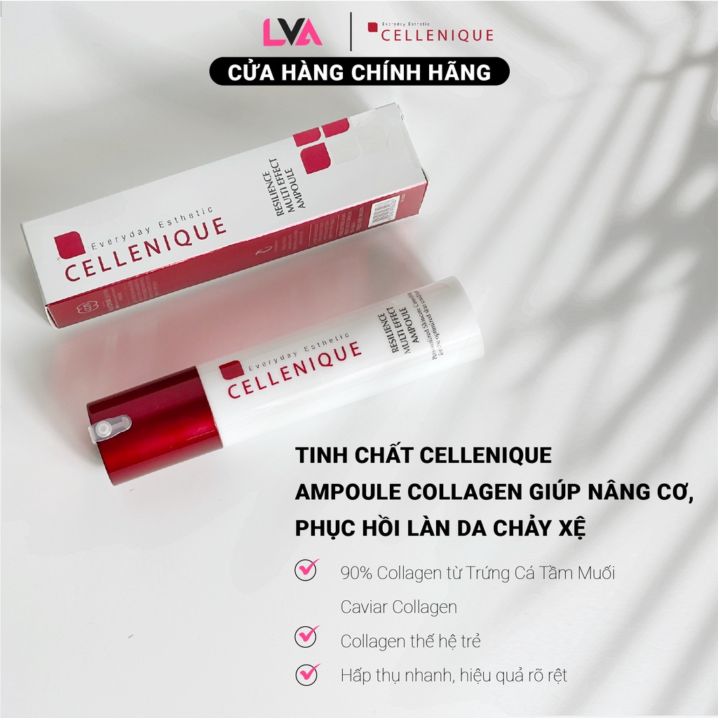 Ampoule Cellenique Collagen hỗ trợ nâng cơ, làm săn chắc da 40ml