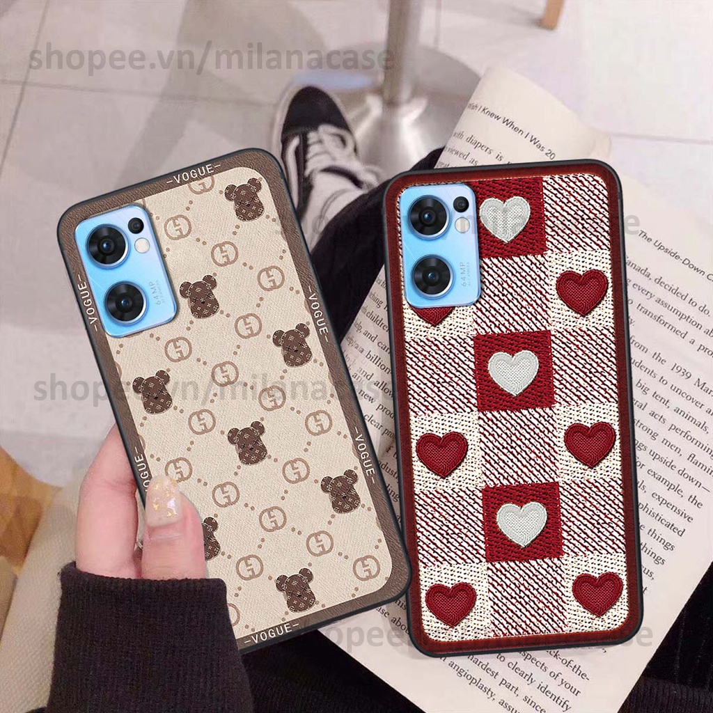 Ốp Oppo Reno7 / Reno7 Z 5G / Reno 7 hình trái tim be love tình yêu siêu đẹp, cá tính, thời trang