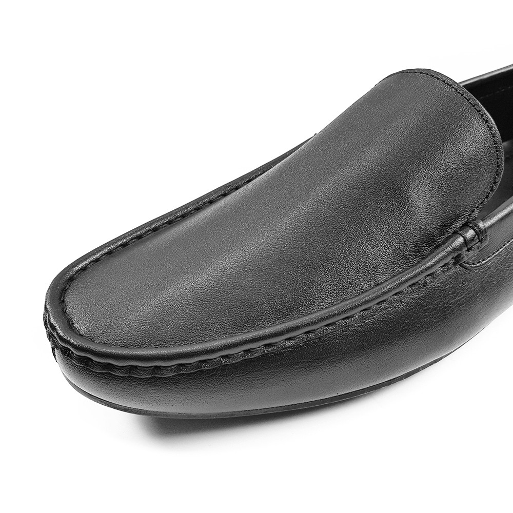 Xả Giá Gốc- Giày Lười Nam Da Bò Thật Nguyên Tấm Siêu Mềm VNXK GM29