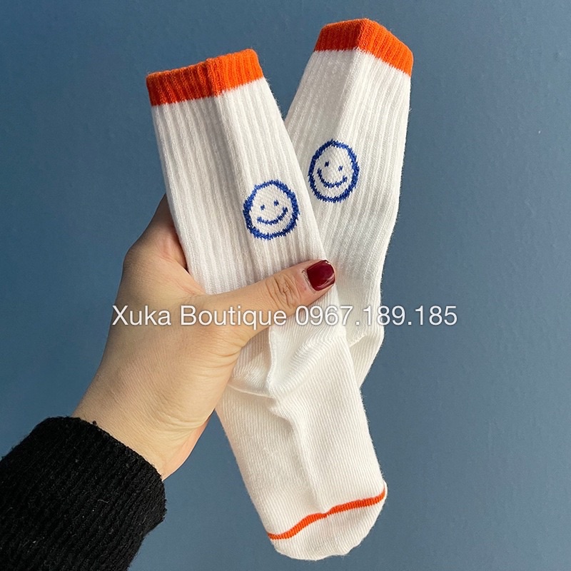 Tất Trẻ Em Hàn Quốc, Tất Vớ Dài Cotton Cao Cấp Cho Bé Từ 3 đến 12 tuổi đi được cả 4 mùa trong năm