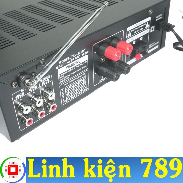 Amply karaoke 12V Sunbuck-339BT - Linh Kiện 789