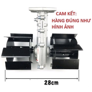 Đầu xới cỏ, đầu xới đất lắp cho máy cắt cỏ