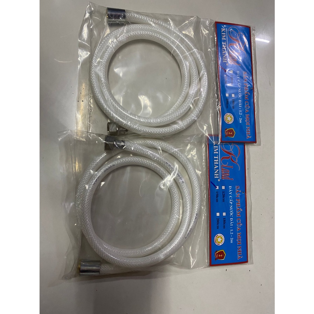 Dây vòi tắm hoa sen cao cấp, dây vòi sịt vệ sinh dài 1.5m bằng inox (thép không gỉ), nhựa lưới dẻo, dây cấp nước