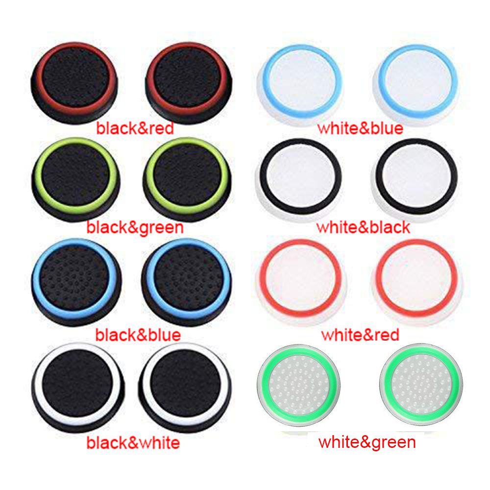 Set 2 Nắp Silicon Bảo Vệ Nút Bấm Tay Cầm Chơi Game Xbox 360 Ps4 Ps3 | BigBuy360 - bigbuy360.vn