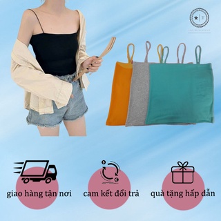 Áo hai dây sợi bún/ áo quây nữ thun ôm co dãn sexy - Thời Trang Thiên Ý