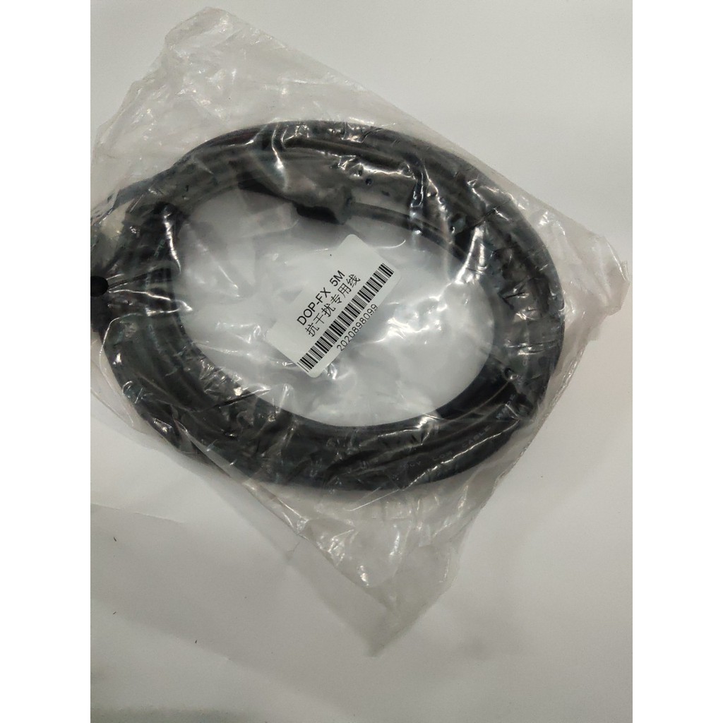 Cáp kết nối màn hình HMI Delta DOP-A DOP-B với PLC Mitsubishi FX Series FX1N FX2N FX3G FX3U qua cổng RS422