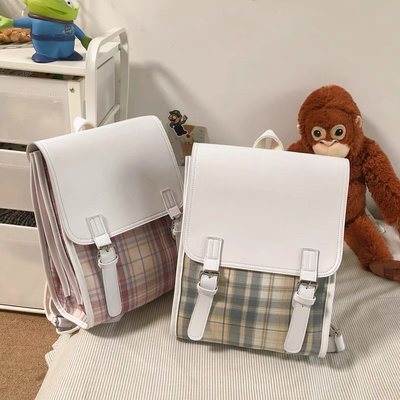 BALO DA PHỐI VẢI CARO