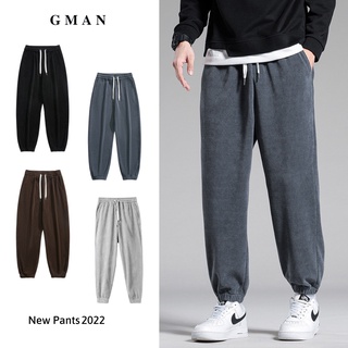 Quần Jogger nhung tăm Gman 4 màu năng động dễ phối đồ (JG22)