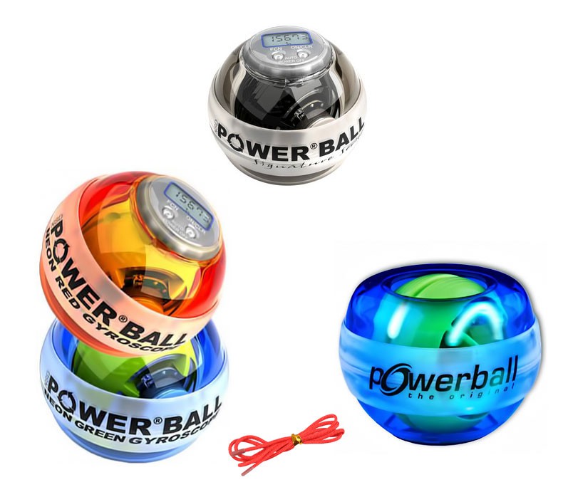 Banh tập cổ tay Power Ball - Loại có đèn (Gyroscopic Wrist and Forearm Exerciser)