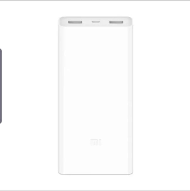 Sạc dự phòng Xiaomi 20.000 mAh 2C