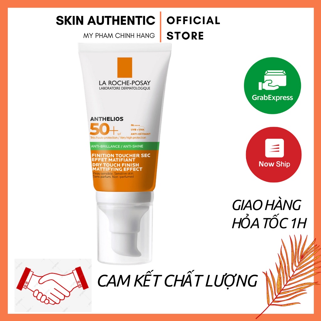Kem Chống Nắng La Roche Posay Anthelios Gel Cream SPF 50+ Cho Da Dầu - Skin.authentic