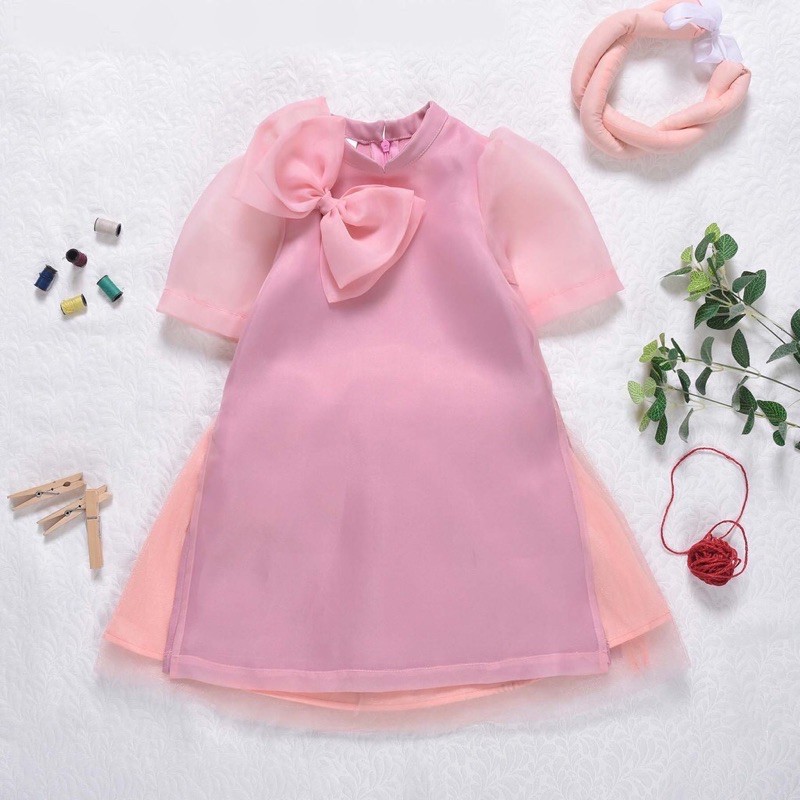 Áo dài cách tân Diễm Đan cho bé gái 8-28kg