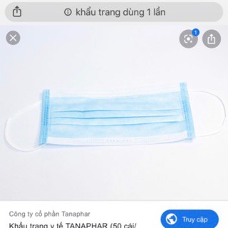 [Deal 1k] - 1 chiếc KHẨU TRANG Y TẾ KHÁNG KHUẨN | BigBuy360 - bigbuy360.vn